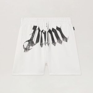 Pantaloncini Palm Angels Off White Logo